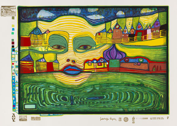 Friedensreich Hundertwasser - Regentag