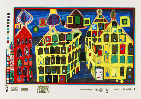 Friedensreich Hundertwasser - Regentag