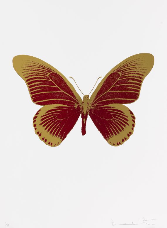 Damien Hirst - The Souls I - IV (Oriental Gold) - Weitere Abbildung