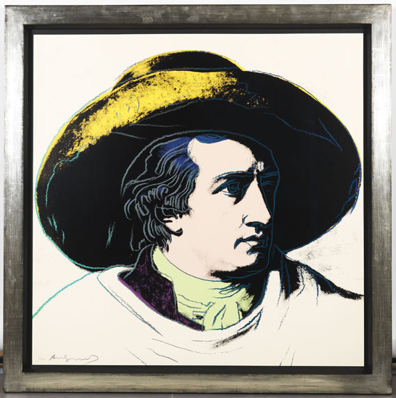 Andy Warhol - Goethe - Rahmenbild