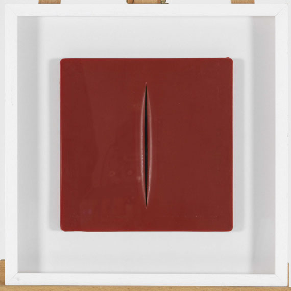 Lucio Fontana - Concetto Spaziale - Rahmenbild