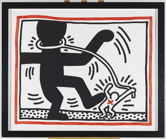 Keith Haring - Untitled 2 - Rahmenbild