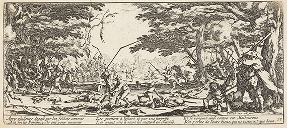 Jacques Callot - Les Misères et les Malheurs de la Guerre - Les Grands Misères de la Guerre - Weitere Abbildung