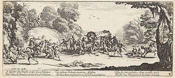 Jacques Callot - Les Misères et les Malheurs de la Guerre - Les Grands Misères de la Guerre - Weitere Abbildung