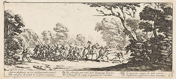 Jacques Callot - Les Misères et les Malheurs de la Guerre - Les Grands Misères de la Guerre - Weitere Abbildung