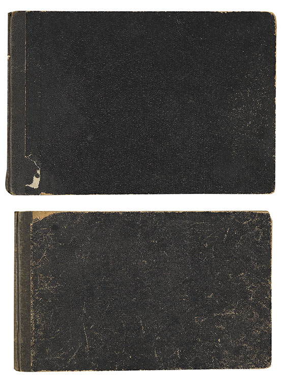 Carl Schweich - 2 Skizzenbücher mit Landschafts- und Porträtstudien - Weitere Abbildung