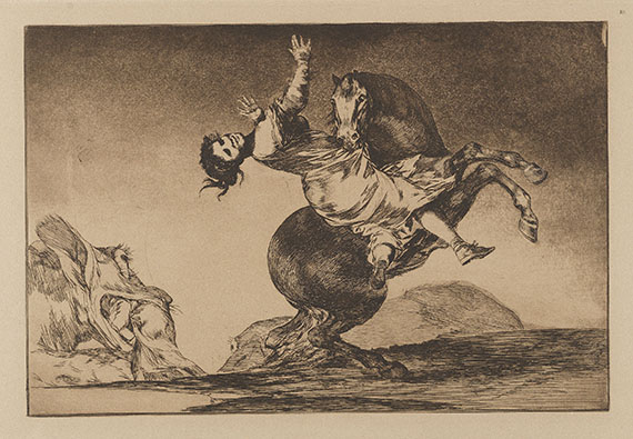 Francisco de Goya - 3 Bll. aus "Los Proverbios" - Weitere Abbildung