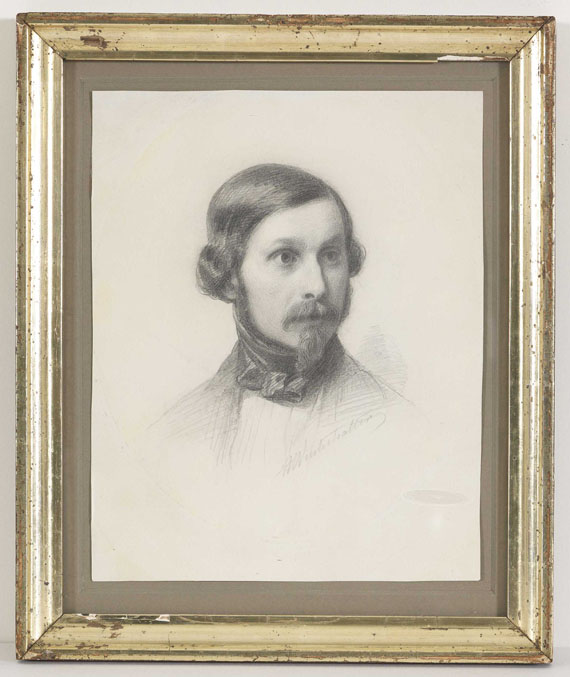 Hermann Winterhalter - Porträt eines jungen Herren