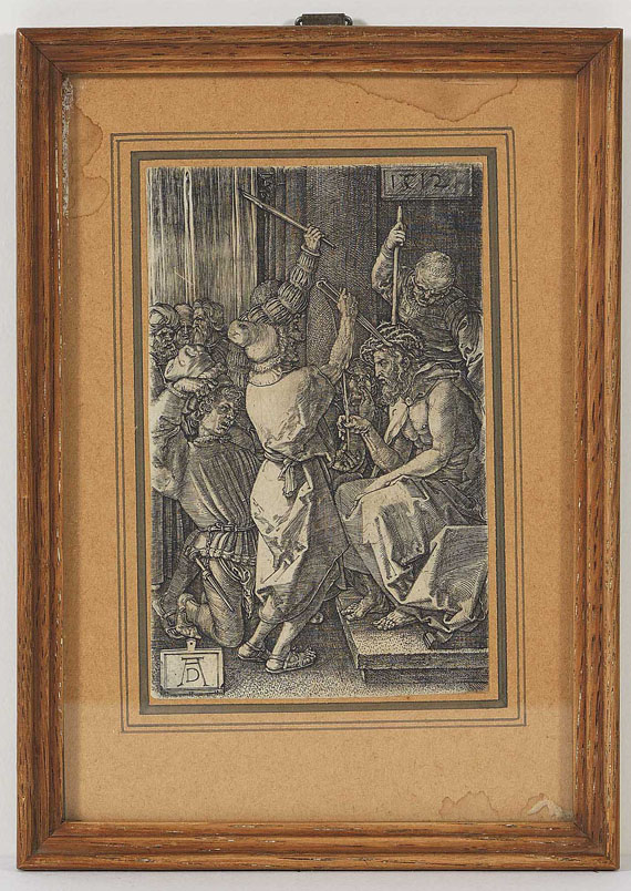 Albrecht Dürer - Die Dornenkrönung - Rahmenbild