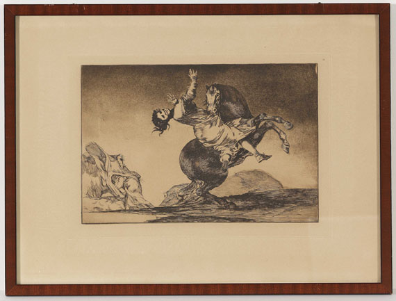 Francisco de Goya - 3 Bll. aus "Los Proverbios" - Rahmenbild