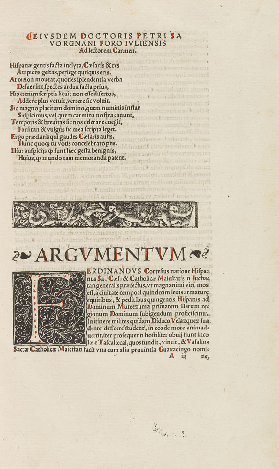 Hernan Cortes - De insulis nuper inventis. 1532