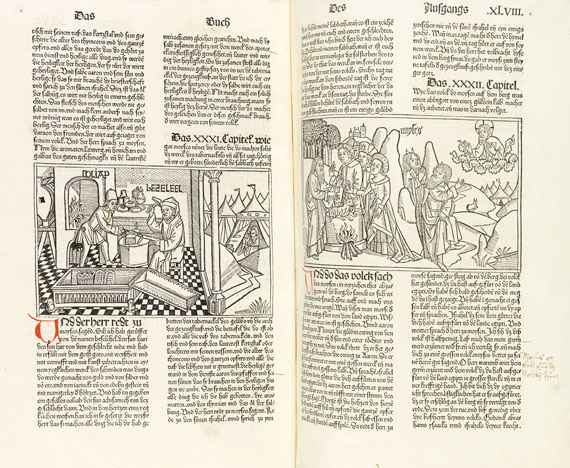 Biblia germanica - Neunte Deutsche Bibel. 1483.