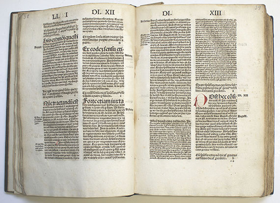 Petrus Lombardus - Sententiarum Basel. 1488