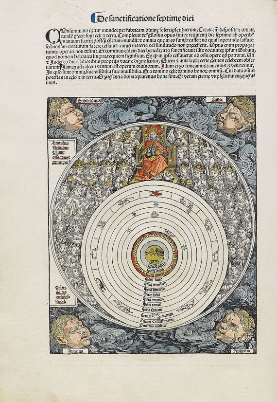 Hartmann Schedel - Weltchronik. 1493. Cincinnius-Exemplar. - Weitere Abbildung