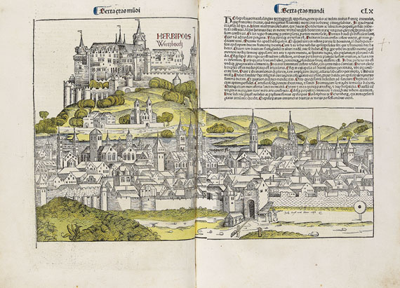 Hartmann Schedel - Weltchronik. 1493. Cincinnius-Exemplar.