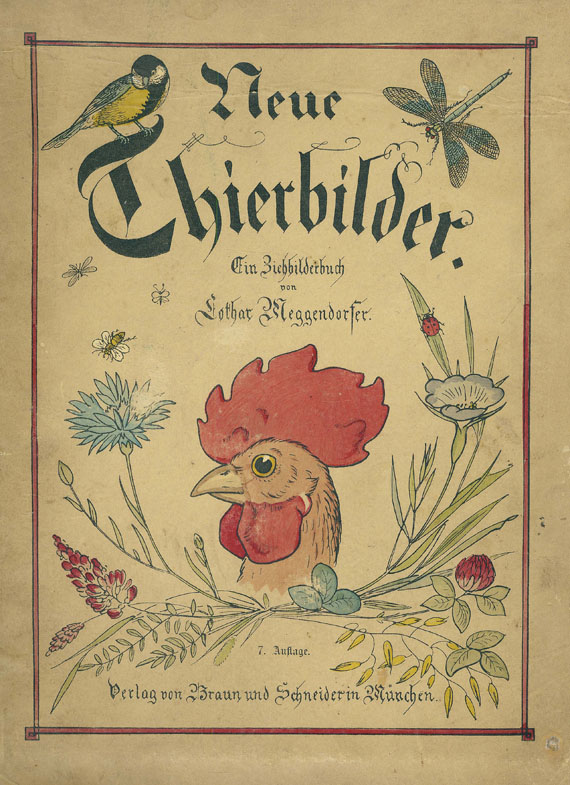 Lothar Meggendorfer - Neue Thierbilder. 1887