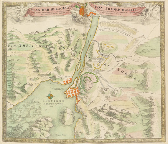 Johann Baptist Homann - Grosser Atlas uber die gantze Welt. 1725. 2 Bde. - Weitere Abbildung