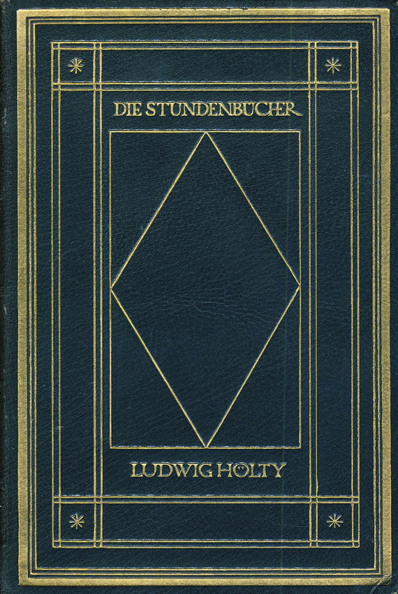  Ernst Ludwig-Presse - Die Stundenbücher. 4 Tle. 1920-22.