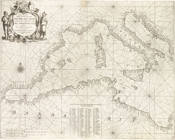 Francesco Maria Levanto - Prima Parte dello Specchio del Mare. 1664