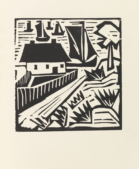 Paul Fechter - Das graphische Werk Max Pechsteins. 1921.