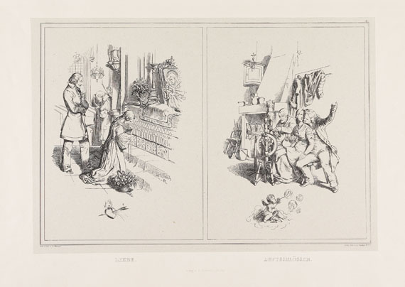 Adolph von Menzel - Künstlers Erdenwallen.1834 - Weitere Abbildung