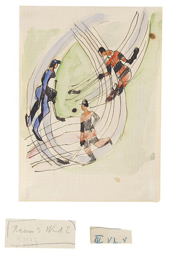 Ernst Ludwig Kirchner - Hockeyspieler - Weitere Abbildung