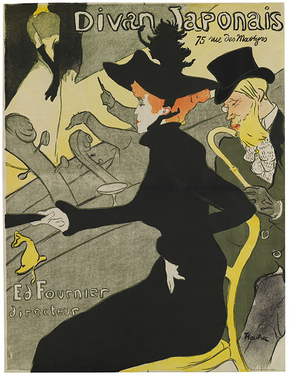 Henri de Toulouse-Lautrec - Divan Japonais