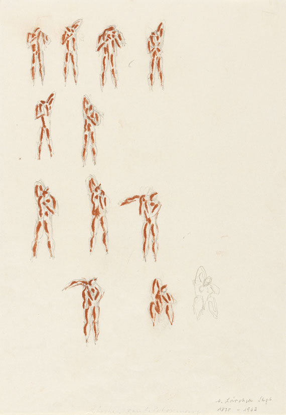 Alfred Lörcher - Laufende Gruppe. Stehende. Sitzende - Weitere Abbildung