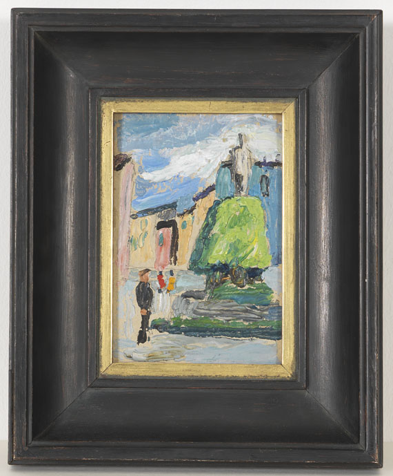 Münter - Kinder auf der Straße (Marktplatz)