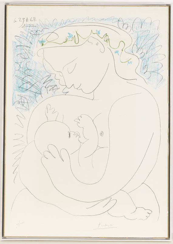 Pablo Picasso - Grande Maternité - Rahmenbild