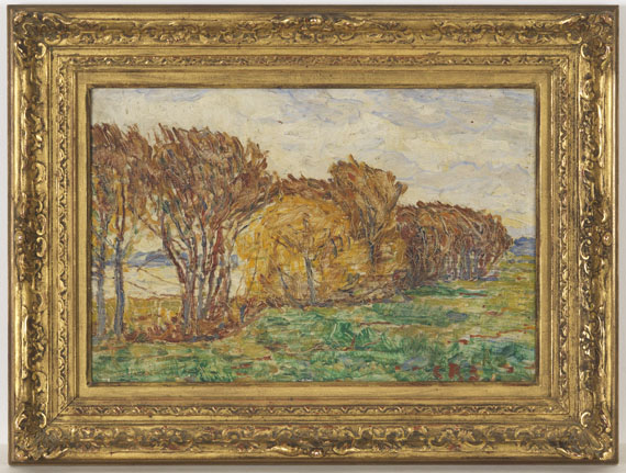 Christian Rohlfs - Herbstlandschaft - Rahmenbild