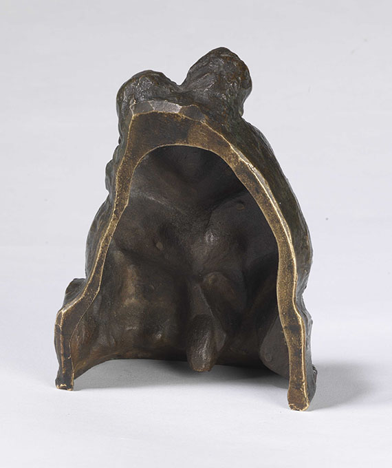 Ernst Barlach - Kußgruppe III - Rückseite