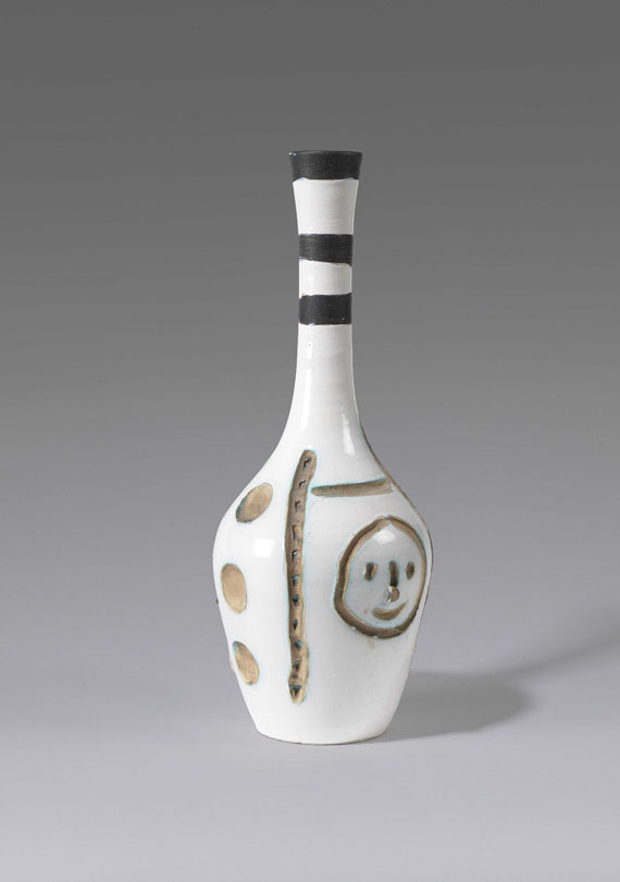 Pablo Picasso - Engraved bottle - Rückseite