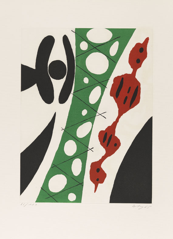 Ernst Wilhelm Nay - Sechs Aquatinten. Über den Menschen