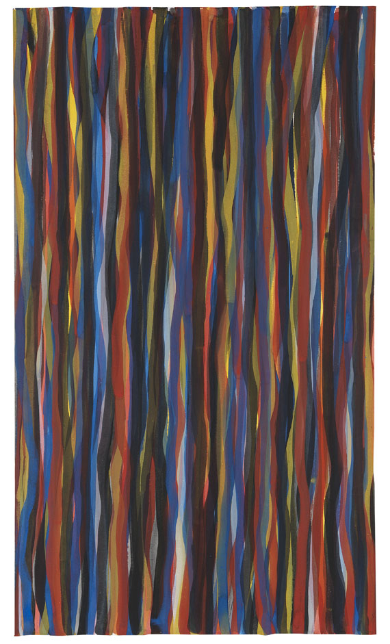 Sol LeWitt - Vertical Brush Strokes