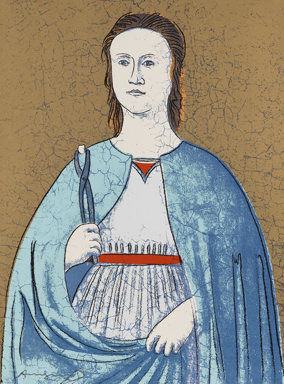 Andy Warhol - Saint Apollonia - Weitere Abbildung