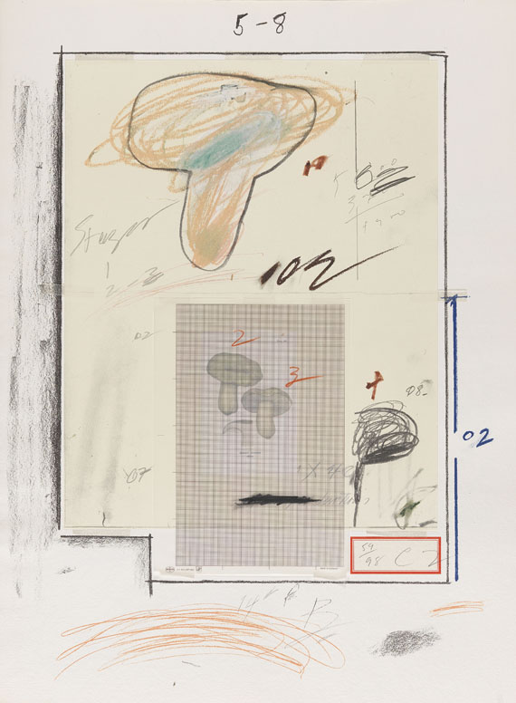 Cy Twombly - Natural History Part I, Mushrooms