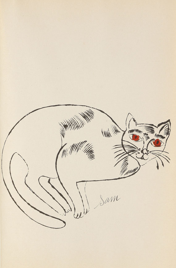 Andy Warhol - 25 Cats name[d] Sam and one Blue Pussy - Weitere Abbildung