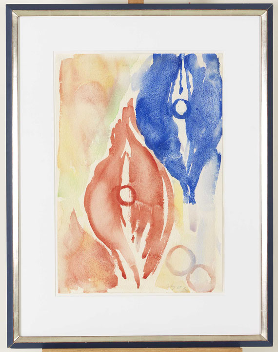 Ernst Wilhelm Nay - Augenbild - Rahmenbild