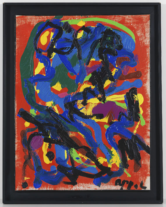 Karel Appel - Ohne Titel - Rahmenbild