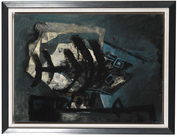 Antoni Clavé - Poisson Noir - Rahmenbild