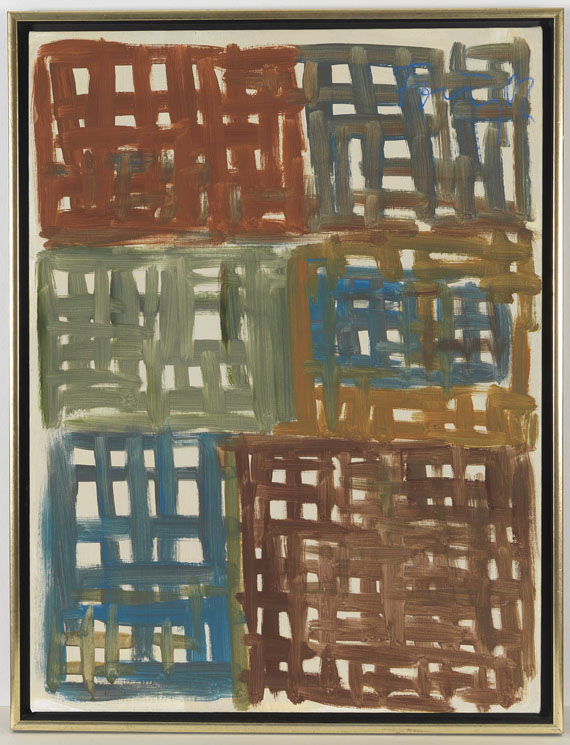 Günther Förg - Ohne Titel - Rahmenbild