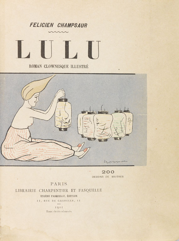 Félicien Champsaur - Lulu. 1901