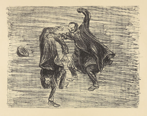 Ernst Barlach - Der arme Vetter. 1919. 2 Bde.