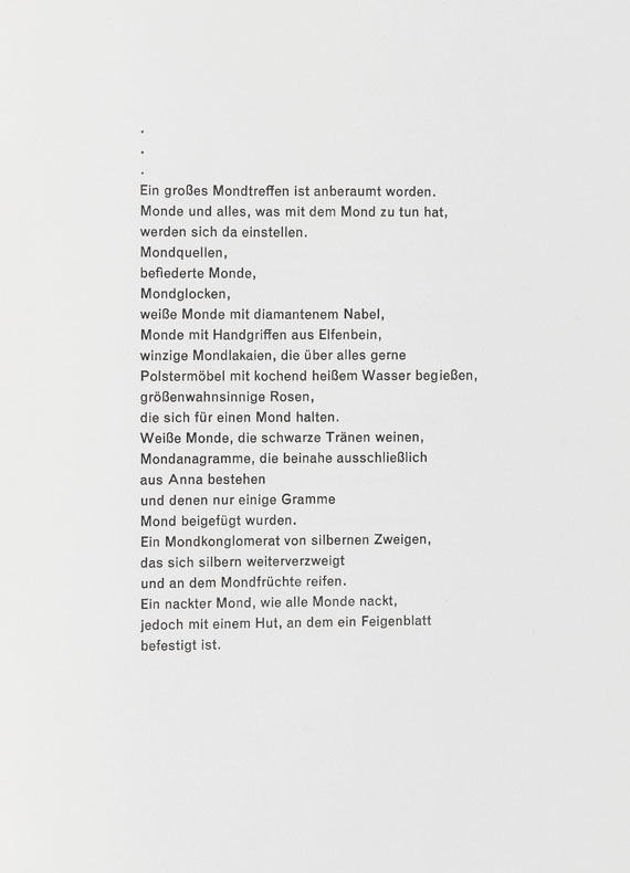 Hans (Jean) Arp - Mondsand. 1959. - Weitere Abbildung
