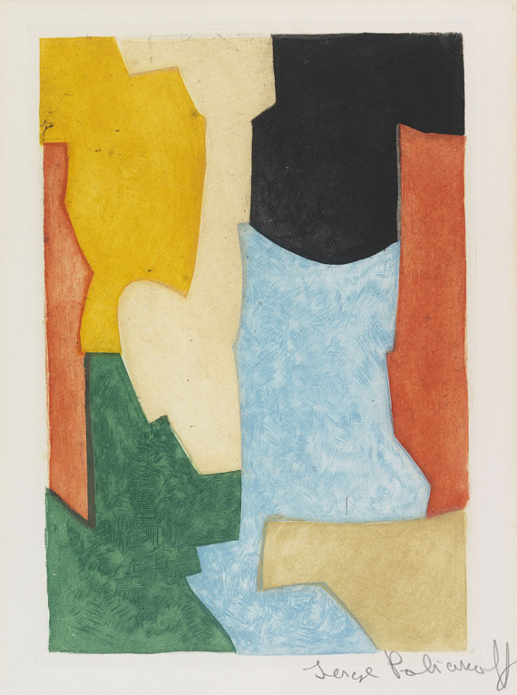 Serge Poliakoff - Parmènide. Vorzugsausgabe. 1964