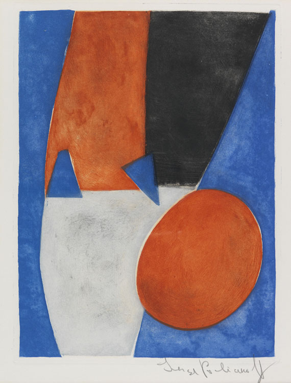 Serge Poliakoff - Parmènide. Vorzugsausgabe. 1964