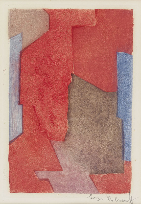 Serge Poliakoff - Parmènide. Vorzugsausgabe. 1964