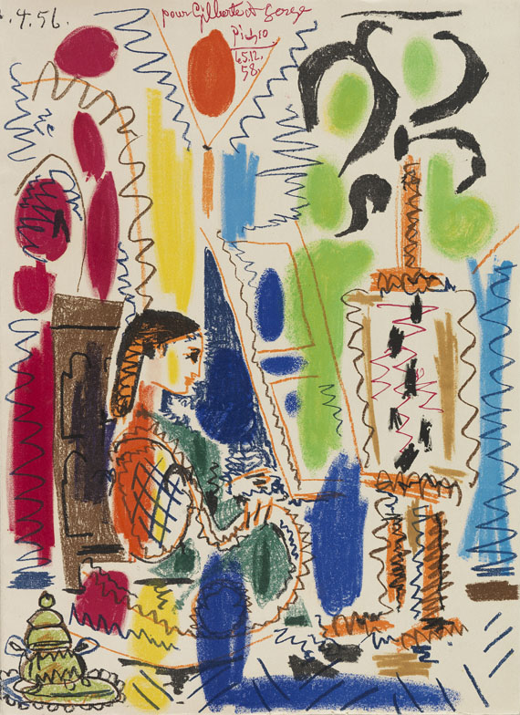 Pablo Picasso - Ces peintres nos amis. 1954