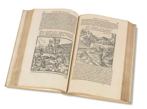 Georgius Agricola - De re metallica liberia XII. 1621. - Weitere Abbildung